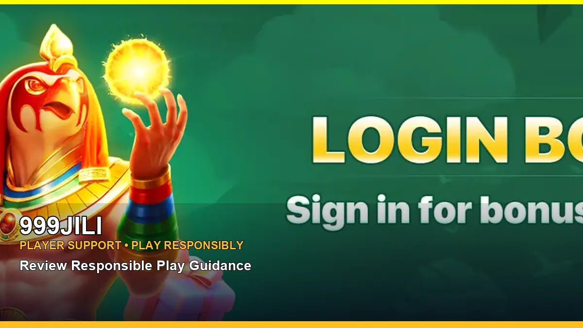 999JILI player support and responsible gaming guide for Philippine players