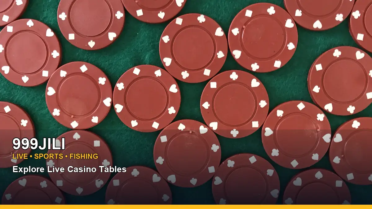 999JILI live casino tables for Philippine players